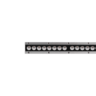 PERFORMANCE IN LIGHTING - Led lineari a parete 26W 3000K ottica ellittica statica + Strip SQ+ 1032 24 15X45 830 GR11