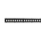 PERFORMANCE IN LIGHTING - Led lineari apparecchio a parete 33W Ottica asimmetrica media 3000K STRIP SQ+ 1284 32 A/M 830 GR11.
