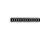 PERFORMANCE IN LIGHTING - Led lineari a parete 26W 3000K con ottica ellittica DALI + Strip SQ+ 1032 24 40X60 830 GR11.