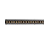 PERFORMANCE IN LIGHTING - Led lineari apparecchio a parete 33W Ottica simmetrica intensiva 3000K DALI Strip SQ+ 1284 32 S/I 830 GR11.