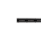 PERFORMANCE IN LIGHTING - Apparecchio a parete LED-Lineari 21W RGBW Ottica ellittica STRIP SQ+ 780 15X45 GR11.
