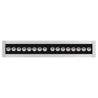 PERFORMANCE IN LIGHTING - Led lineari a incasso 3000K 14W statica ottica ellittica strip SQ+ ING 550 12 15X45 830 GR11.