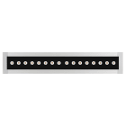 PERFORMANCE IN LIGHTING - Led lineari a incasso 3000K 14W statica ottica ellittica strip SQ+ ING 550 12 40X60 830 GR11.