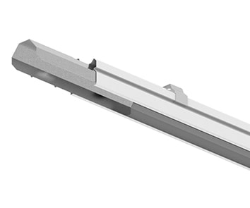 PERFORMANCE IN LIGHTING - Rail-M Try 9P Dali/Em - L 2870mm (4 staffette inox incluse)