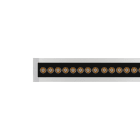PERFORMANCE IN LIGHTING - Led lineare a incasso 26W 4000K ottica simmetrica intensiva strip sq+ ing 1050 24 s/i 840 gr11.