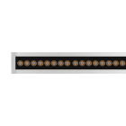 PERFORMANCE IN LIGHTING - Led lineare a incasso 33W 4000K ottica simmetrica intensiva strip sq+ ing 1300 32 s/i 840 gr11.
