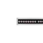 PERFORMANCE IN LIGHTING - Led lineari a incasso 3000K 20.5W statica ottica ellittica strip SQ+ ING 800 18 15X45 830GR11 DALI.