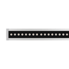PERFORMANCE IN LIGHTING - LED lineare a incasso 33W 4000K Ottica ellittica statica + STRIP SQ+ ING 1300 32 40X60 840GR11 DALI
