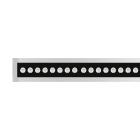 PERFORMANCE IN LIGHTING - LED lineare a incasso 33W 3000K Ottica asimmetrica media STRIP SQ+ ING 1300 32 A/M 830 GR11 DALI.