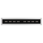 PERFORMANCE IN LIGHTING - LED lineari a incasso 2700-6500K 16W DALI DT8 con ottica ellittica STRIP SQ+ ING 550 13 15X45 8TW GR11.