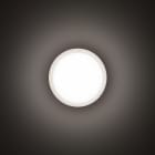 PERFORMANCE IN LIGHTING - Apparecchio a parete e soffitto LED 16W 4000K, ottica simmetrica extra diffondente, design DROP 28 SMD BK81.