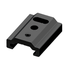 PERFORMANCE IN LIGHTING - Staffa media per sospensioni con foro per tenditore automatico OTR TK BRAC MD GRIP SUSP S-9000/322-LA-B.