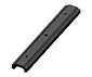 PERFORMANCE IN LIGHTING - Staffa lunga per sospensioni con foro per cavo e terminale a sfera, ideale con giunto passante (180 mm) OTR TK BRACK 18CM SPH S-9000/332-SV-B.