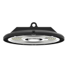 PERFORMANCE IN LIGHTING - LED industriali dimmerabili 200W Ottica circolare extra diffondente 4000K A+ 1-10V 840 BK-RAL9005