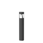PERFORMANCE IN LIGHTING - LED bollard 15W statica Ottica circolare extra diffondente KHA TECH 9 830 BK81.