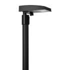 PERFORMANCE IN LIGHTING - Illuminazione stradale LED 3000K 51W statica Ottica asimmetrica extra diffodente SPIDER+ POST 38 A35EW 830 BK81 DLS+DETEK.
