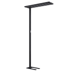 PERFORMANCE IN LIGHTING - Piantana LED 89W con fotosensore, riflettore e finitura a specchio, 4000K. Lampada da parete SMALL SL 80 S/C 840 BK9005 SEIR RE.