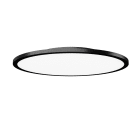 PERFORMANCE IN LIGHTING - Apparecchio a parete e soffitto LED 3000K 50W DALI diffusore opale FL R 555 SM 45 S/B 830 BK9005S.