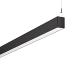 PERFORMANCE IN LIGHTING - Apparecchio a sospensione LED 4000K 39W DALI microprisma SL764+ PL M 34 S/D 840 BK9005 MP.