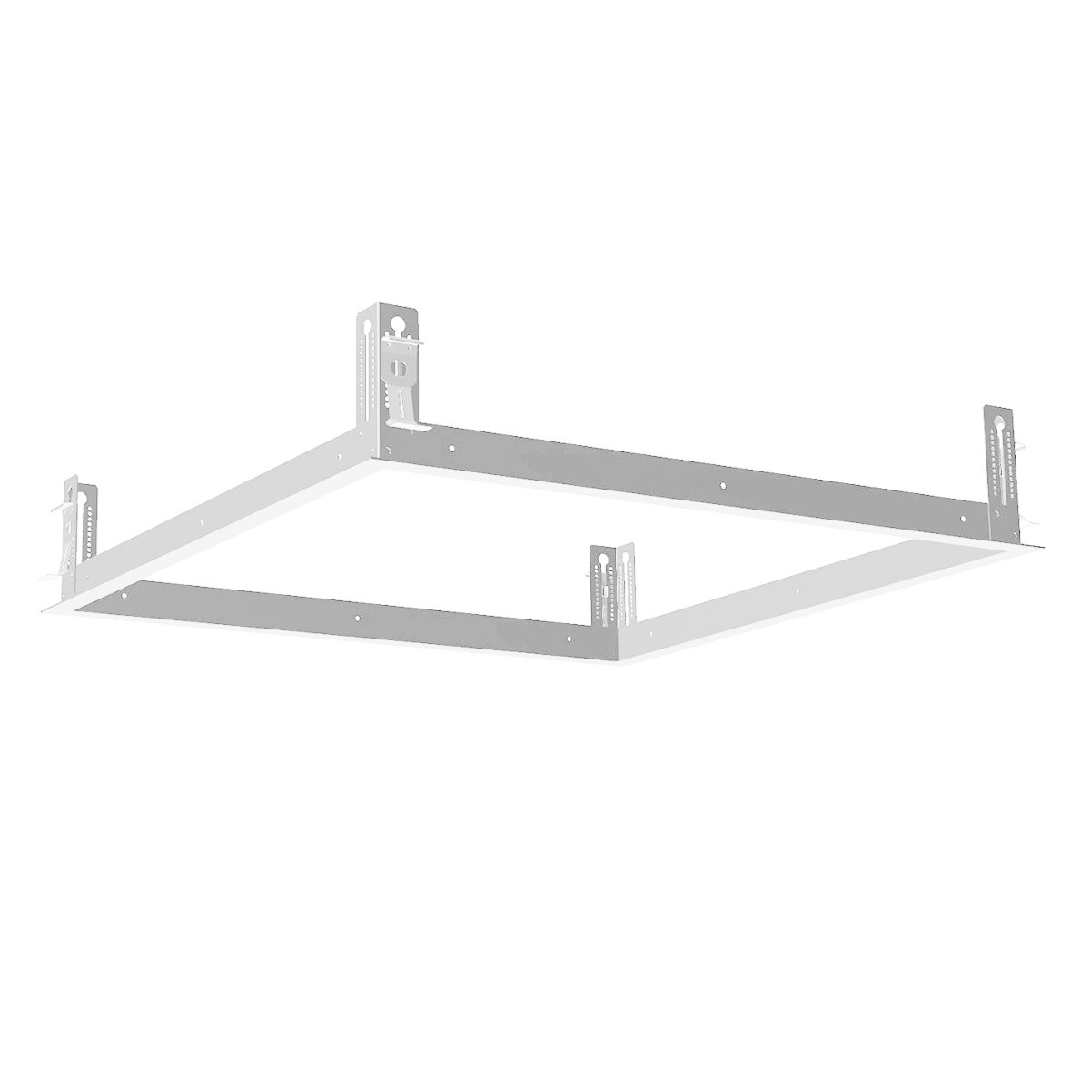 PERFORMANCE IN LIGHTING - Kit d'incasso a soffitto idoneo PLATO SQ 625 INSTALLATION FRAME WHITE.