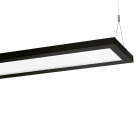 PERFORMANCE IN LIGHTING - Apparecchio a sospensione LED 4000K 69W DALI microprisma SL629LED PL L 62 S/C 840 BK9005 MP.