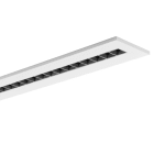 PERFORMANCE IN LIGHTING - Apparecchio da incasso LED 26W 4000K griglia nera statica FLEXILED 4IL23S/A840WH9016LB1200/150.