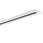 PERFORMANCE IN LIGHTING - Apparecchio da incasso LED 26W 4000K griglia nera statica FLEXILED 4RE23S/A840WH9016LB1200/150.