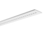 PERFORMANCE IN LIGHTING - Apparecchio da incasso LED 32W 4000K con griglia speculare statica FLEXILED 5RE28S/A840WH9016LM1500/150.