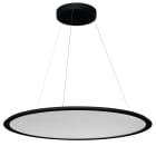 PERFORMANCE IN LIGHTING - Apparecchio a sospensione LED 4000K 70W DALI microprisma SL713 RL PL 62 S/C 840 BK9005 MP.