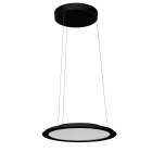 PERFORMANCE IN LIGHTING - Apparecchio a sospensione LED 4000K 5W DALI microprisma d+i SL713 RS PL 7/17 S/C 840 BK9005 MP.