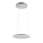 PERFORMANCE IN LIGHTING - Apparecchio a sospensione LED 4000K 5W DALI microprisma SL713 RS PL 7/17 S/C 840 GR9006 MP.