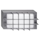 PERFORMANCE IN LIGHTING - Apparecchio a parete 1x60W IAA Ottica simmetrica extra diffodente BLIZ GUARD GR94 23022703.