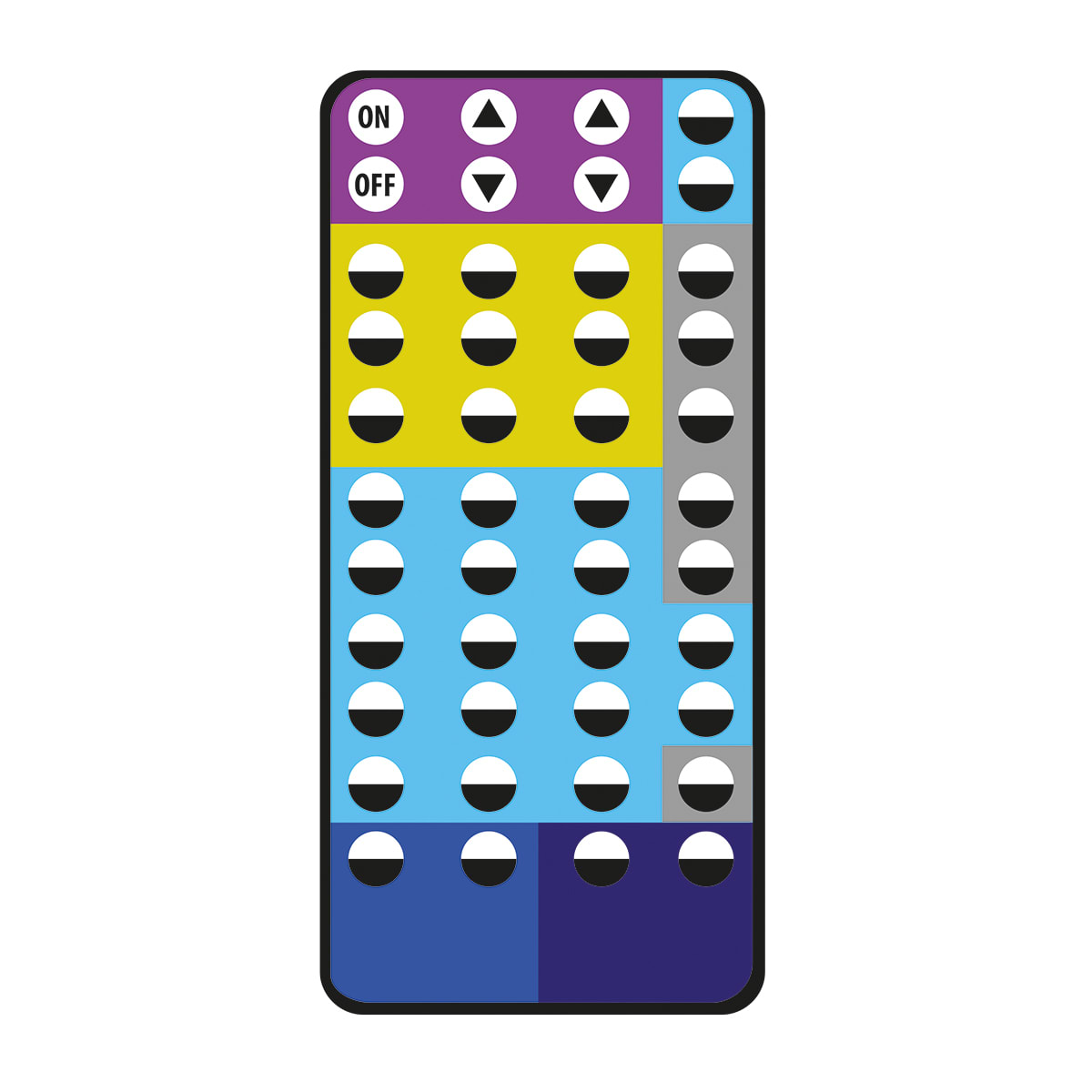 PERFORMANCE IN LIGHTING - Telecomando Master per versioni con sensore BASIC DIM ILD PROGRAMMER.