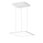 PERFORMANCE IN LIGHTING - Apparecchio a sospensione LED 27W 3000K con diffusore opale statico FL300LED PL 24 S/A 830 WH9016 OP.