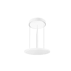 PERFORMANCE IN LIGHTING - Apparecchio a sospensione LED 3000K 26W DALI microprisma FL R 333 PL 23 S/A 830 WH9016 MP.