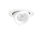 PERFORMANCE IN LIGHTING - Faretto LED da incasso 14W Ottica circolare diffondente 3000K EB432 RF 13 C/IW 830 WH9010 RE