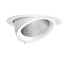 PERFORMANCE IN LIGHTING - Faretto LED da incasso 27W 3000K Ottica circolare diffondente RF EB434 24 C/IW 830 WH9010 RE
