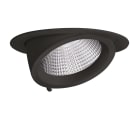 PERFORMANCE IN LIGHTING - Faretti da incasso LED 40W Ottica circolare intensiva 4000K RF 36 C/I 840 BK9005 RE EB435