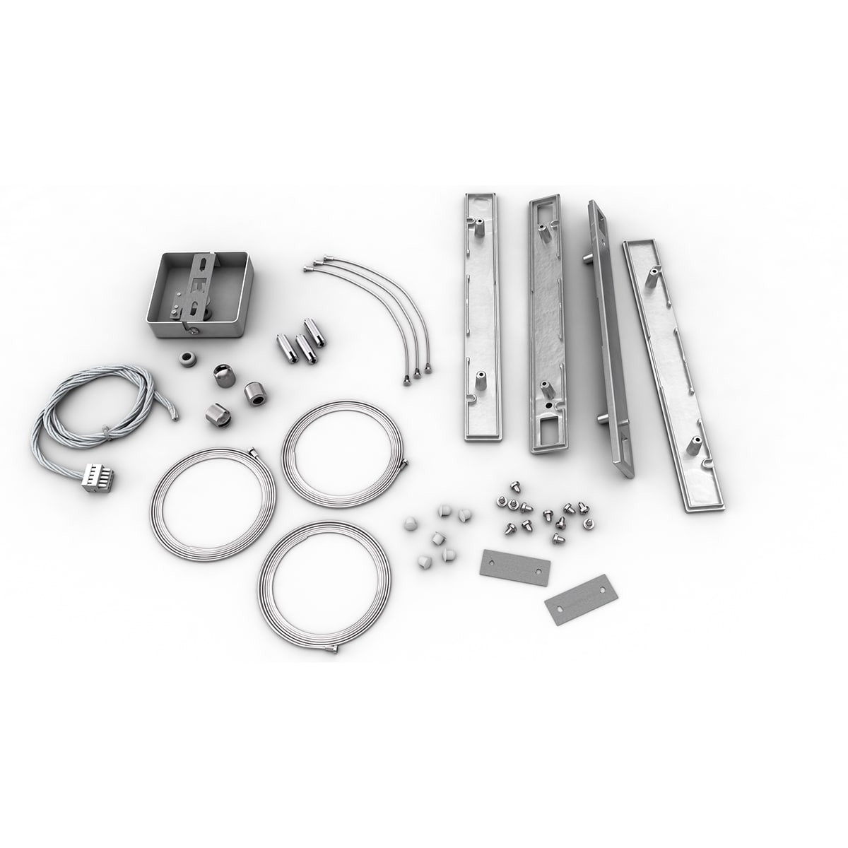 PERFORMANCE IN LIGHTING - Kit iniziale e finale SL629LED Start and End Set RAL9006S.