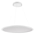 PERFORMANCE IN LIGHTING - Led apparecchio a sospensione 4000K 46W DALI microprisma d+i SL713 RL PL 41 S/C 840 WH9016 DALI MP.