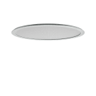 PERFORMANCE IN LIGHTING - led apparecchio a plafone 3000k 26w dali microprisma di sl713 rm sm 23 s/b 830 gr9006 dali mp.