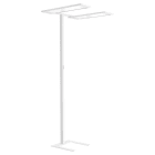 PERFORMANCE IN LIGHTING - Piantana LED 106W con fotosensore e microprisma, temperatura colore 4000K. Modello SL720LED SLL 95 S/D 840 WH9016 SEIR MP.