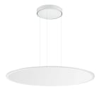 PERFORMANCE IN LIGHTING - Apparecchio a sospensione LED 68W 4000K con diffusore statico in opale FLR777PL 68 S/A 840 WH9016 OP.