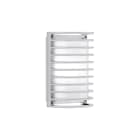 PERFORMANCE IN LIGHTING - Apparecchio a parete 1x100W Ottica simmetrica extra diffodente NIKKO+ 27/G GR/MET.