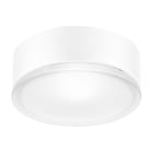 PERFORMANCE IN LIGHTING - Apparecchio a parete e soffitto 1x100W Ottica simmetrica extra diffondente DROP 28 BIANCO.