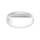 PERFORMANCE IN LIGHTING - Apparecchio a parete 1x21W FBT Ottica asimmetrica extra diffodente CHIP OV 25/GRILL BIANCO.