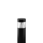 PERFORMANCE IN LIGHTING - LED bollard 19W 3000K with circular optic for extra diffusion KHA 5/AL-LED 1X19W 3K-81-ETRC.
