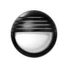 PERFORMANCE IN LIGHTING - Apparecchio a parete e soffitto 1x15W FBT Ottica asimmetrica extra diffodente EKO 21/GRILL E27 750 NERO.