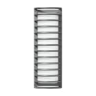 PERFORMANCE IN LIGHTING - Led a parete 15W 4000K ottica simmetrica extra diffondente NIKKO+45/G 10LED DA 4000K GR/M.