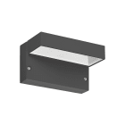 PERFORMANCE IN LIGHTING - Apparecchio a parete LED 11,5W 3000K Ottica asimmetrica extra diffondente AN96 POLO+ 2